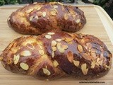 Easter Bread with Mahlep from Istanbul; Paskalya Coregi