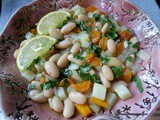 Fasulye Pilaki; White Beans Cooked in Olive Oil with Vegetables