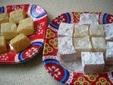 Home Made Turkish Delight (Lokum) and they go so well with Turkish Coffee