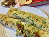 Kaygana Crêpes with Parsley and Spring Onions