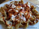 Manti, the tiny treasures;Turkish dumplings stuffed with ground meat, in garlic yoghurt and spices