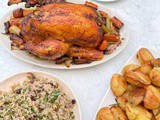 Turkish style roast chicken with rice and currants stuffing – Ic Pilavli Firin Tavuk
