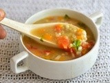 Barley Soup-Vegetable Barley Soup-Diabetic Recipe