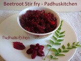 Beetroot Poriyal-Beetroot Stir Fry Recipe