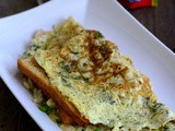 Bread Omelette Recipe-Bread Omelet Street Food