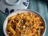 Cabbage Potato Curry-Aloo Patta Gobhi Sabzi Recipe
