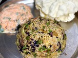 Cabbage Rice-Lunch Box Recipe-Cabbage Pulao Recipe-Muttaikose Sadam
