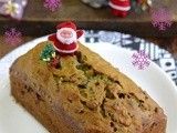Easy Christmas Fruit Cake Recipe-Christmas Fruit Cake without Alcohol-Plum Cake