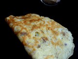 Easy Egg Omelette Recipe-Basic South Indian Omelet