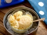 Easy Orange Flavored Ice Cream Recipe-Easy Holiday Recipes for Kids-3 Ingredients Ice Cream Recipe