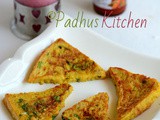 Easy Savory French Toast Recipe-Indian Style