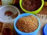 Flax seed Podi-FlaxSeed Chutney Powder Recipe-Podi Recipes