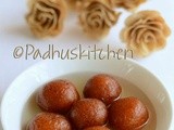Gulab Jamun Recipe-Gulab Jamuns with Khoya-Deepavali Sweets