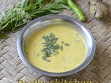 Instant Mor Kuzhambu-More Kulambu Recipe (without coconut)-Indian Lunch Ideas