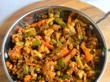 Kadai Vegetable Curry Recipe-How to make Kadai Veg Curry