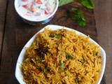 Kuska Biryani-Kuska Rice-How to Make Biryani without Vegetables or Meat