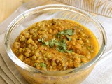 Moong Dal Gravy-Whole Green Gram Dhal Curry (sabzi)-Dal Recipes