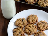Oats Cranberry Cookies-Oats Cranberry Whole Wheat Walnut Cookie Recipe