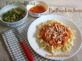 Pasta in Tomato Sauce-Easy Pasta Recipe (Vegetarian)