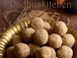Peanut Ladoo Recipe-Groundnut Sesame Seed Coconut Laddu with Jaggery