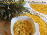 Pineapple Pachadi Recipe-Onam Special