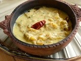 Pineapple Pulissery Recipe-Kerala-Pineapple in Yogurt Gravy-Onam Special Recipes