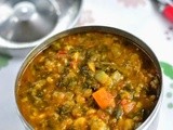 Sai Bhaji-Sindhi Sai Bhaji Recipe-Palak Recipes-Spinach with Vegetables