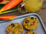 Savory Breakfast Muffins with Quinoa-Quinoa Egg and Vegetable Muffins