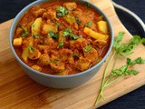 Soya Chunks Potato Gravy Recipe-Soya Nuggets Aloo Curry