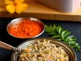 Varagu Upma-Varagarisi Upma Recipe-Healthy Breakfast Recipes