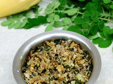 Vazhaipoo Murungai Keerai Poriyal-Drumstick Leaves Banana Flower Stir Fry Recipe