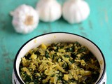 Vendhaya Keerai Poriyal-Methi Bhaji Recipe-Fenugreek Leaves Stir Fry