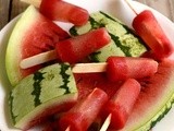 Watermelon Popsicle-Watermelon Popsicles Recipe-Kids Friendly Holiday Recipes