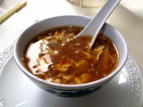 Chicken hot and sour soup recipe