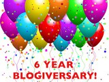 6 Year Blogiversary and ~ a Giveaway for You