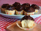 Celebration Time ~ Classic Yellow Cupcakes with Dark Chocolate Frosting