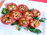 Feta-stuffed Tomatoes