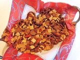 Party with chex party mix with sriracha
