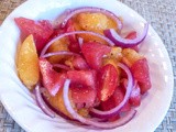 Tomato and Peach Salad