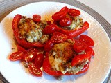 Well, i do declare ~ It's Stuffed Peppers with Grits and Italian Sausage