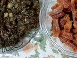 Indian Spinach with Fresh Lentils