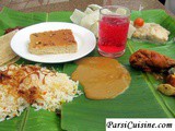 Parsi Lagan nu Patru (Wedding and Navjote Parsi Cuisine)