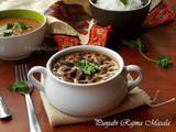 Authentic Punjabi Style Rajma Masala Or Red Kidney Beans In Spicy Gravy