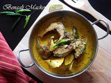 Bengali Style Mackerel Fish In Mustard Paste Gravy Or Sorshe Mackerel