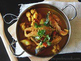 Bhetki Fish With Cauliflower & Potato Curry