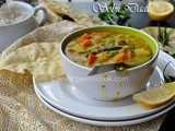 Sobji Die Muger Dal Or Bengali Style Mung Dal With Mixed Vegetables