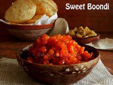 Sweet Boondi Or Bengali Bonde Recipe