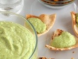 Broccoli Dip with Anchovy and Spicy Roasted Chickpeas
