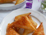 Cheese Phyllo Triangles - Greek recipe