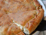 Cheese pie with Feta Cheese and Green Onions